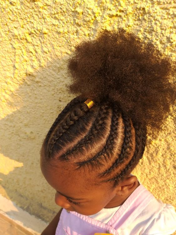 Inspiração para o Sábado: Penteado Simples para Meninas!